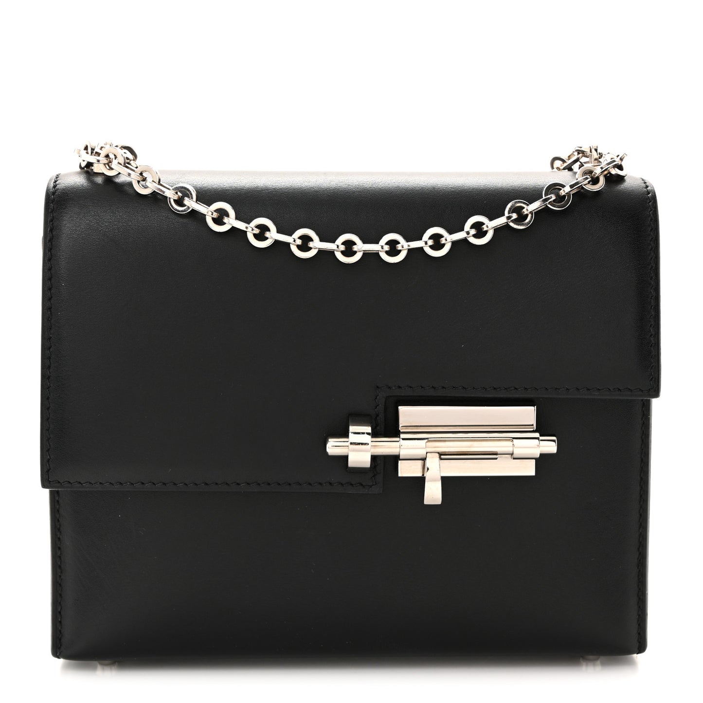 Box Mini Verrou Chaine Bag Black