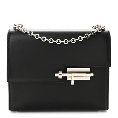 Hermes Box Mini Verrou Chaine Bag Black 1 of 10