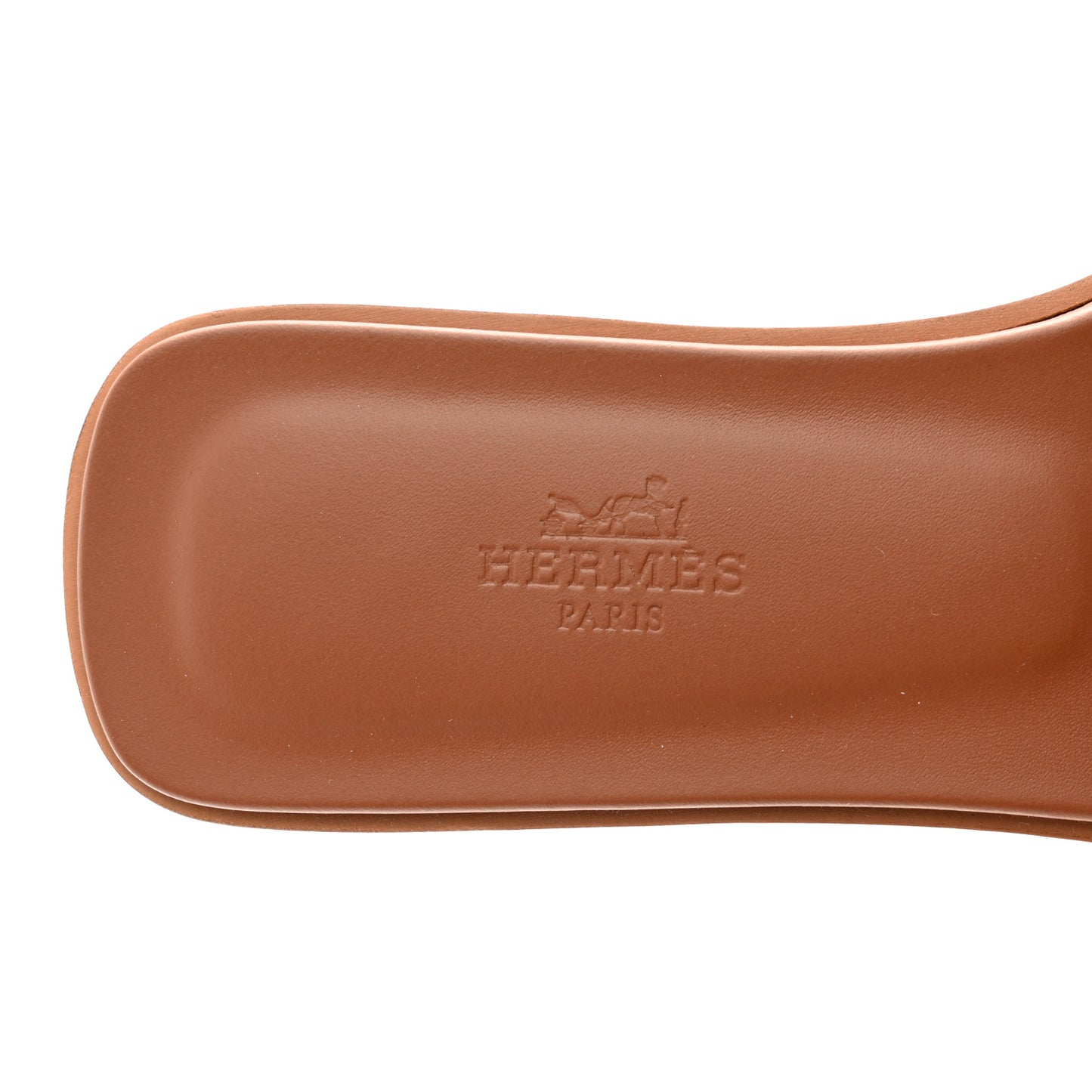 Box Calfskin Oran Sandals 37 Gold