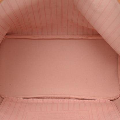 Louis Vuitton Damier Azur Neo Neverfull MM Rose Ballerine 6 of 13