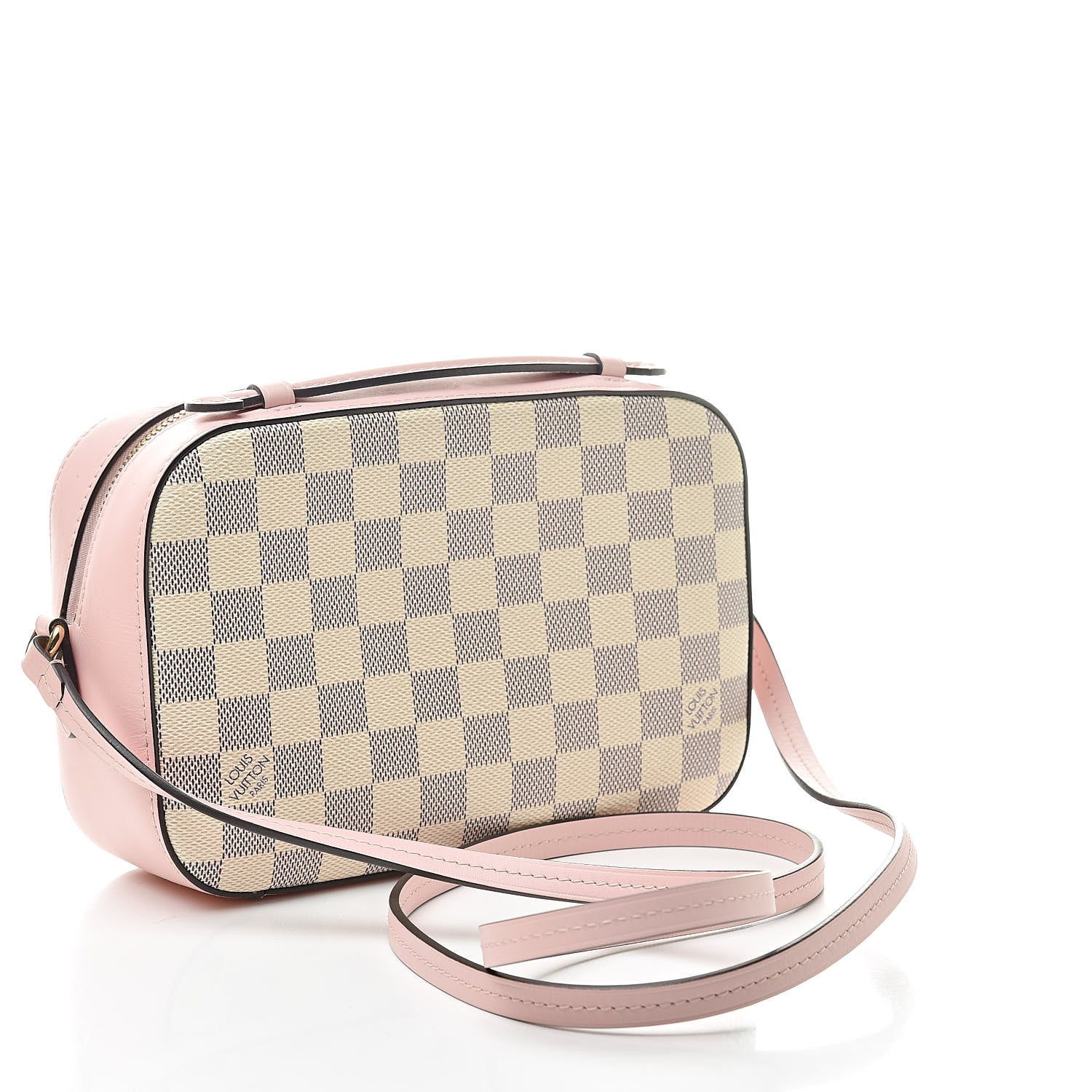 Louis Vuitton Damier Azur Saintonge Eau de Rose 3 of 12