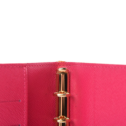Louis Vuitton Monogram Multicolor Small Ring Agenda Cover Black Grenade 7 of 10
