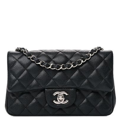 Chanel Caviar Quilted Mini Rectangular Flap Black 1 of 10