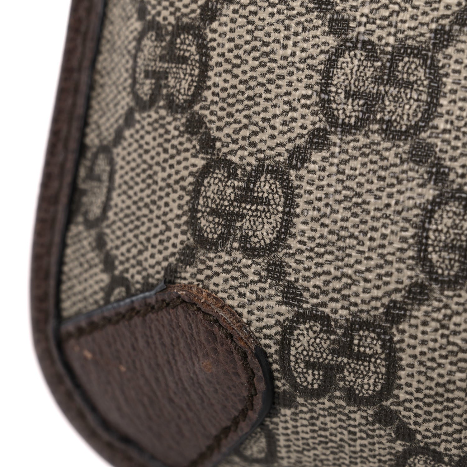 Gucci GG Supreme Monogram Neo Vintage Web Belt Bag Brown 13 of 19