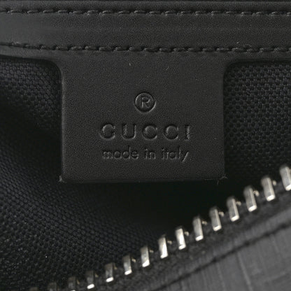 Gucci Soft GG Supreme Monogram Web Belt Bag Black Grey 6 of 10