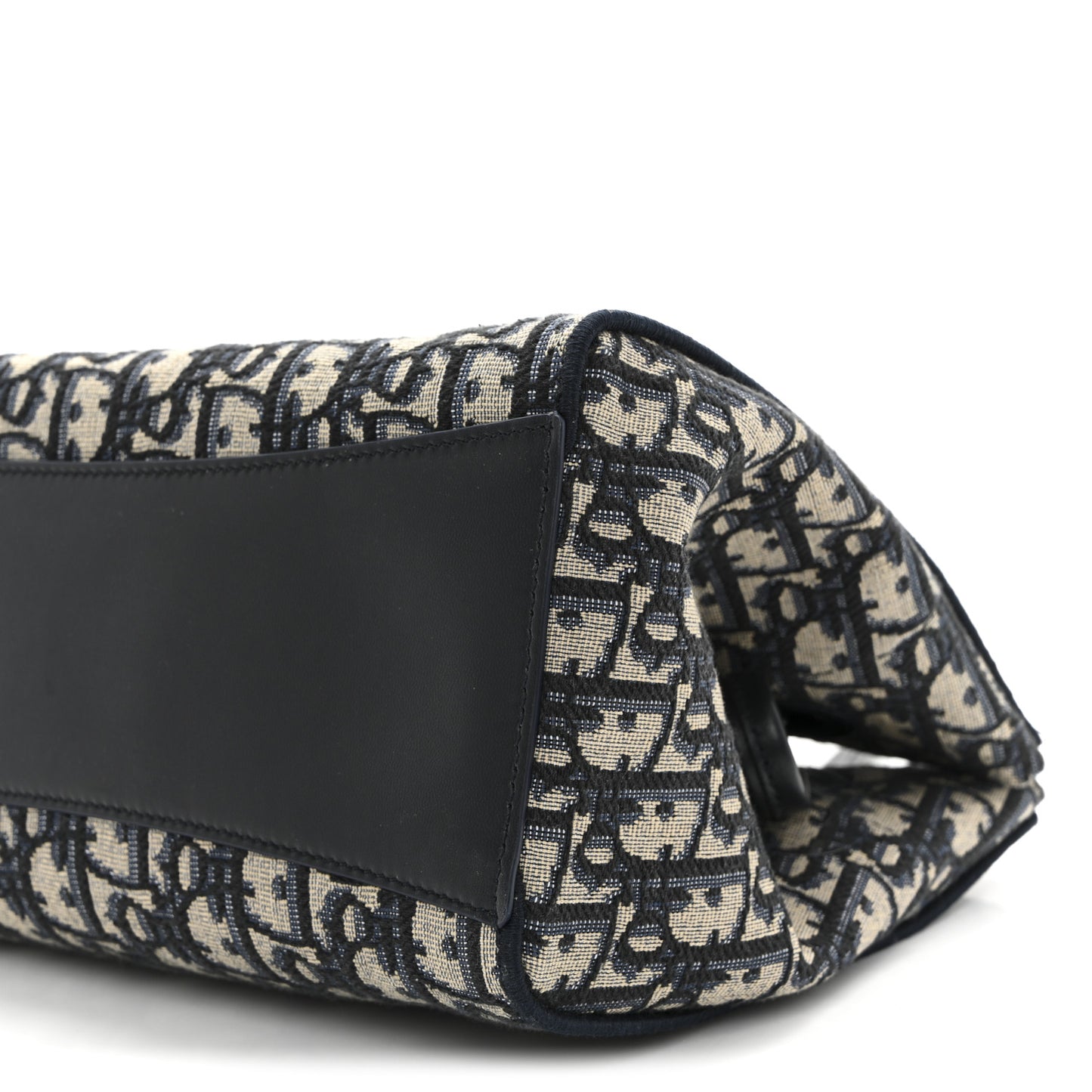 Oblique Small Bow Shopping Tote Blue Multicolor
