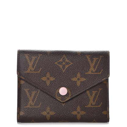 Louis Vuitton Monogram Victorine Wallet Rose Ballerine 1 of 9