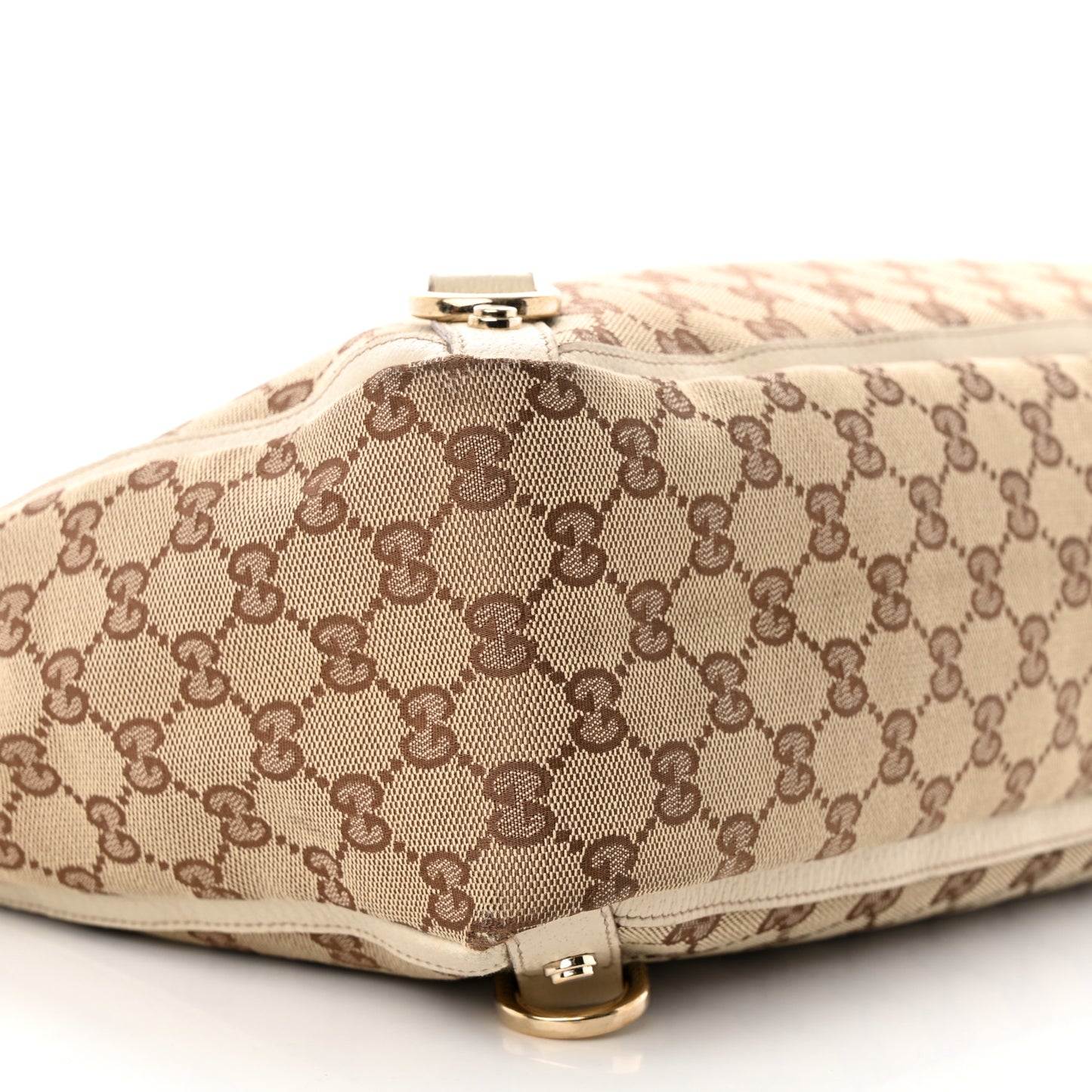 Monogram Large Abbey Tote Off White