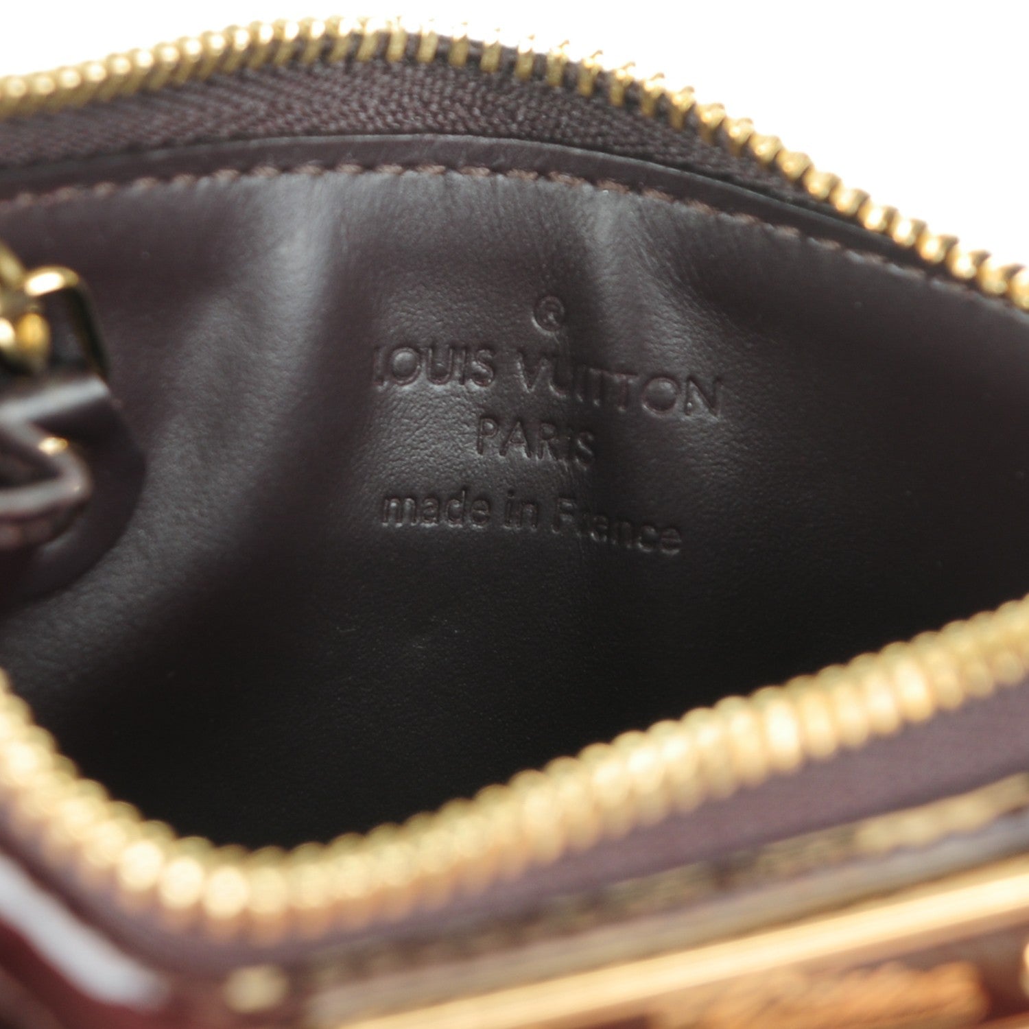 Louis Vuitton Vernis Key Pouch Amarante 6 of 7