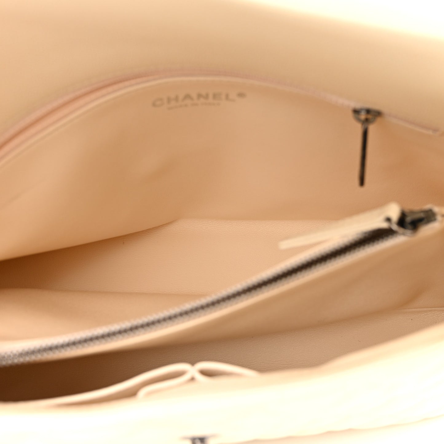Caviar Lizard Quilted Medium Coco Handle Flap Ivory
