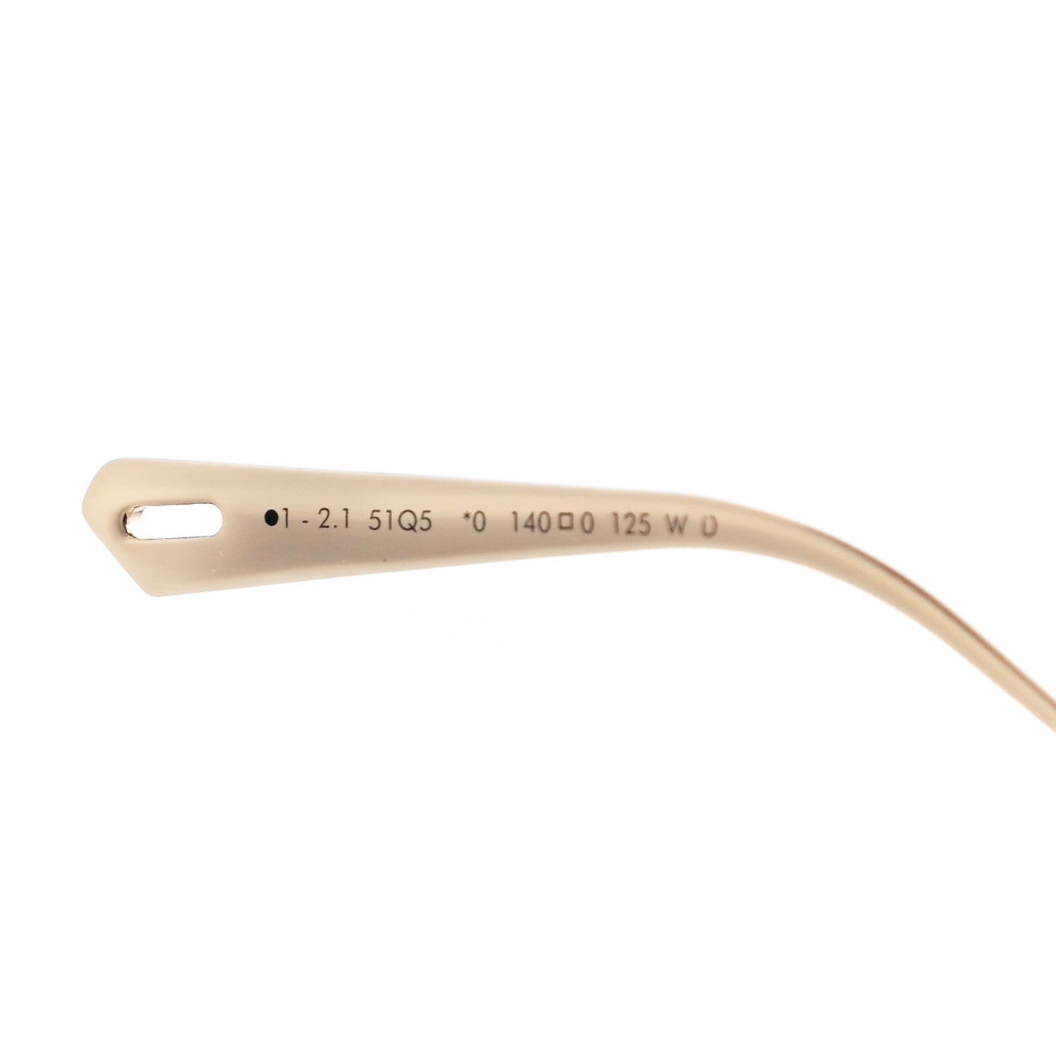 Christian Dior Mask DiorClub M2U Sunglasses Translucent Ivory 6 of 9