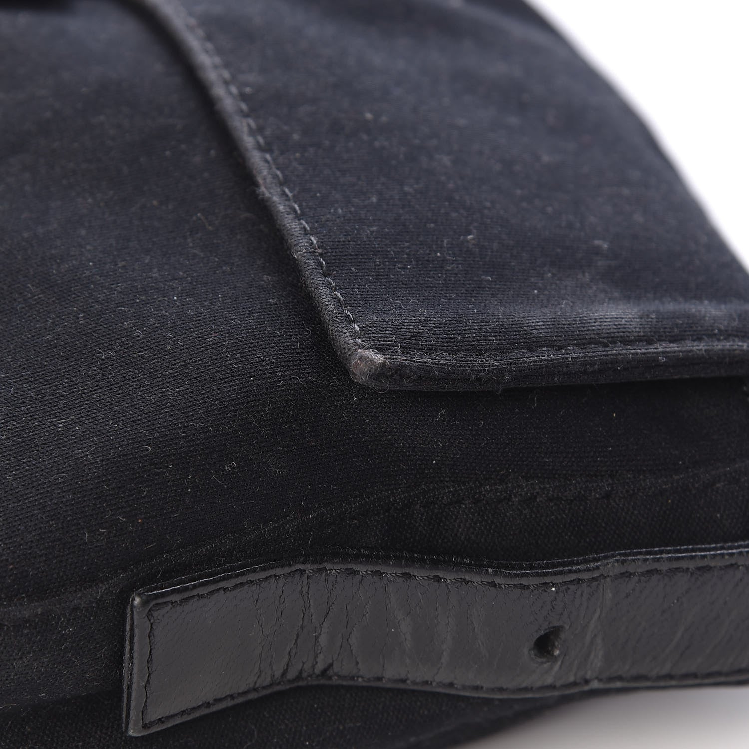 Fendi Nylon Zucca Baguette Black 11 of 12