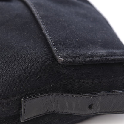 Fendi Nylon Zucca Baguette Black 11 of 12