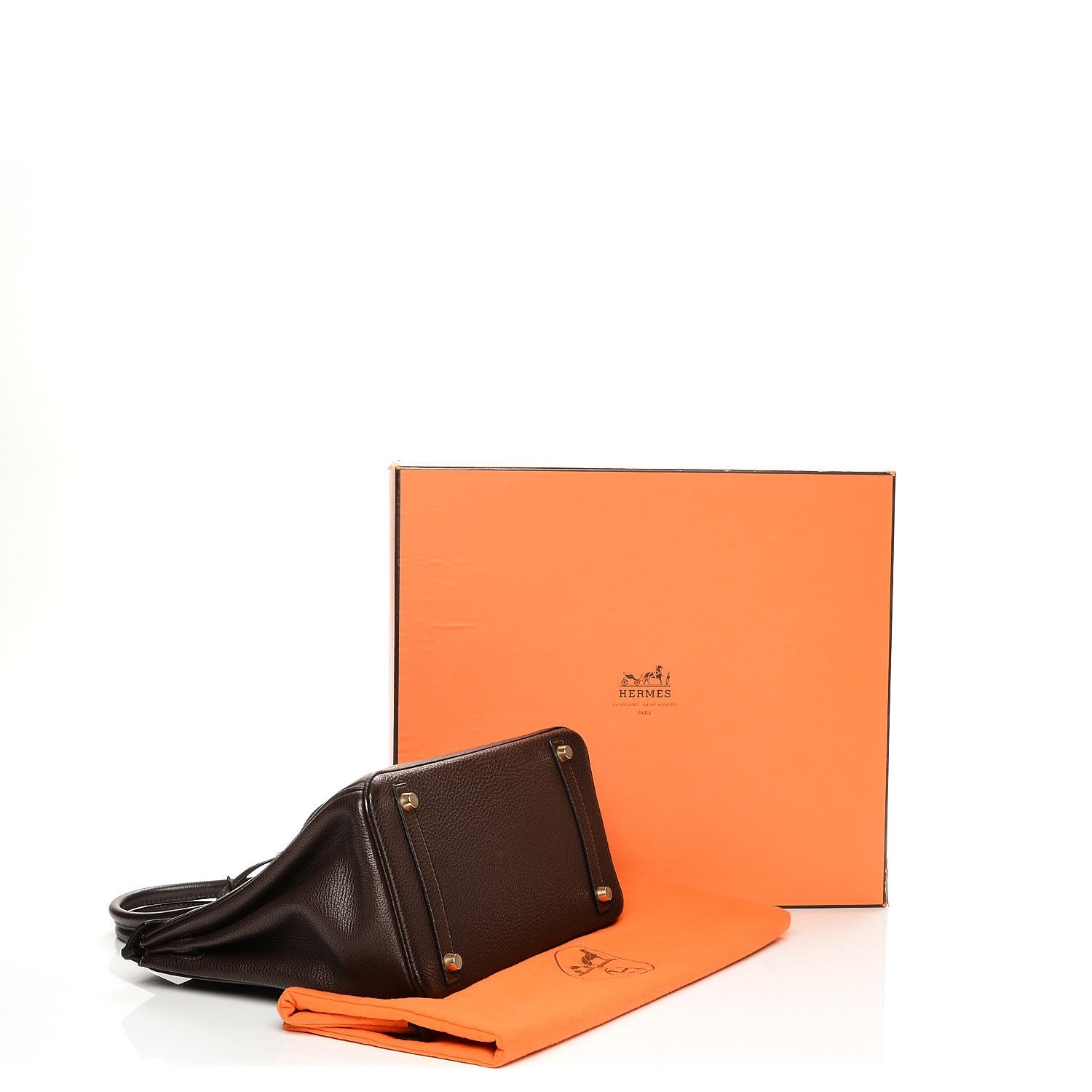 Hermes Togo Birkin 30 Chocolate 5 of 23