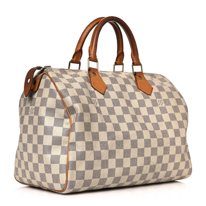 Louis Vuitton Damier Azur Speedy 30 3 of 18