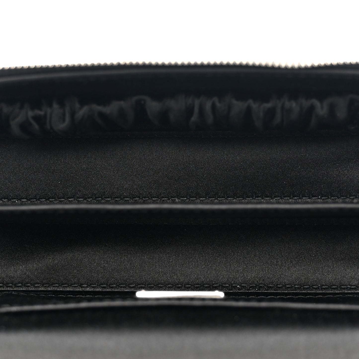 Satin Crystal Pave Medium Sicily Tubes Black