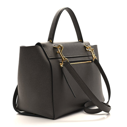 Celine Grained Calfskin Mini Belt Bag Grey 3 of 10