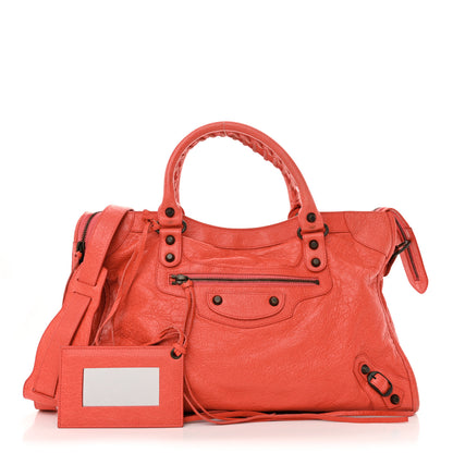 Balenciaga Agneau Classic Hardware City Rose Corail 3 of 15