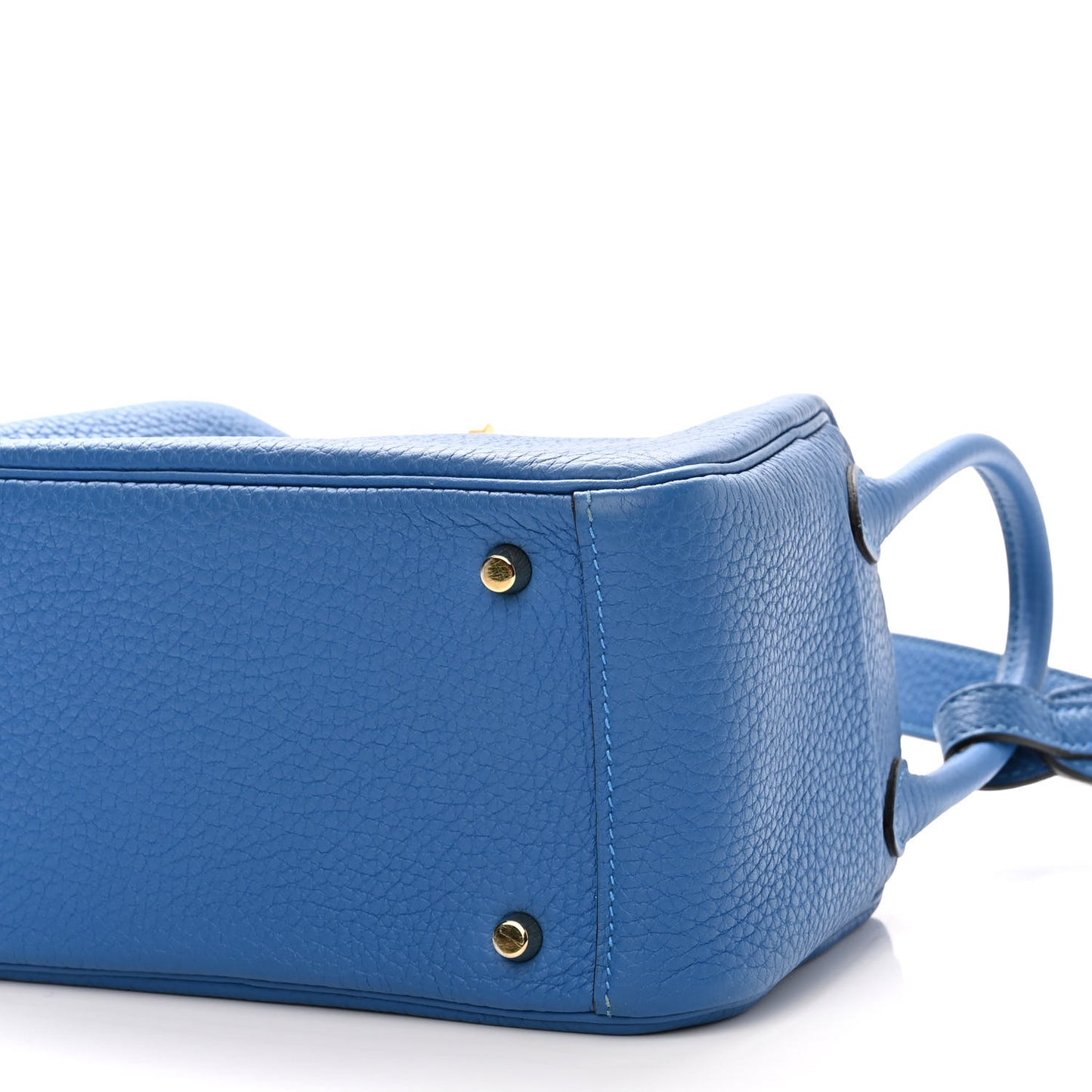 Taurillon Clemence Mini Lindy 20 Bleu Zellige