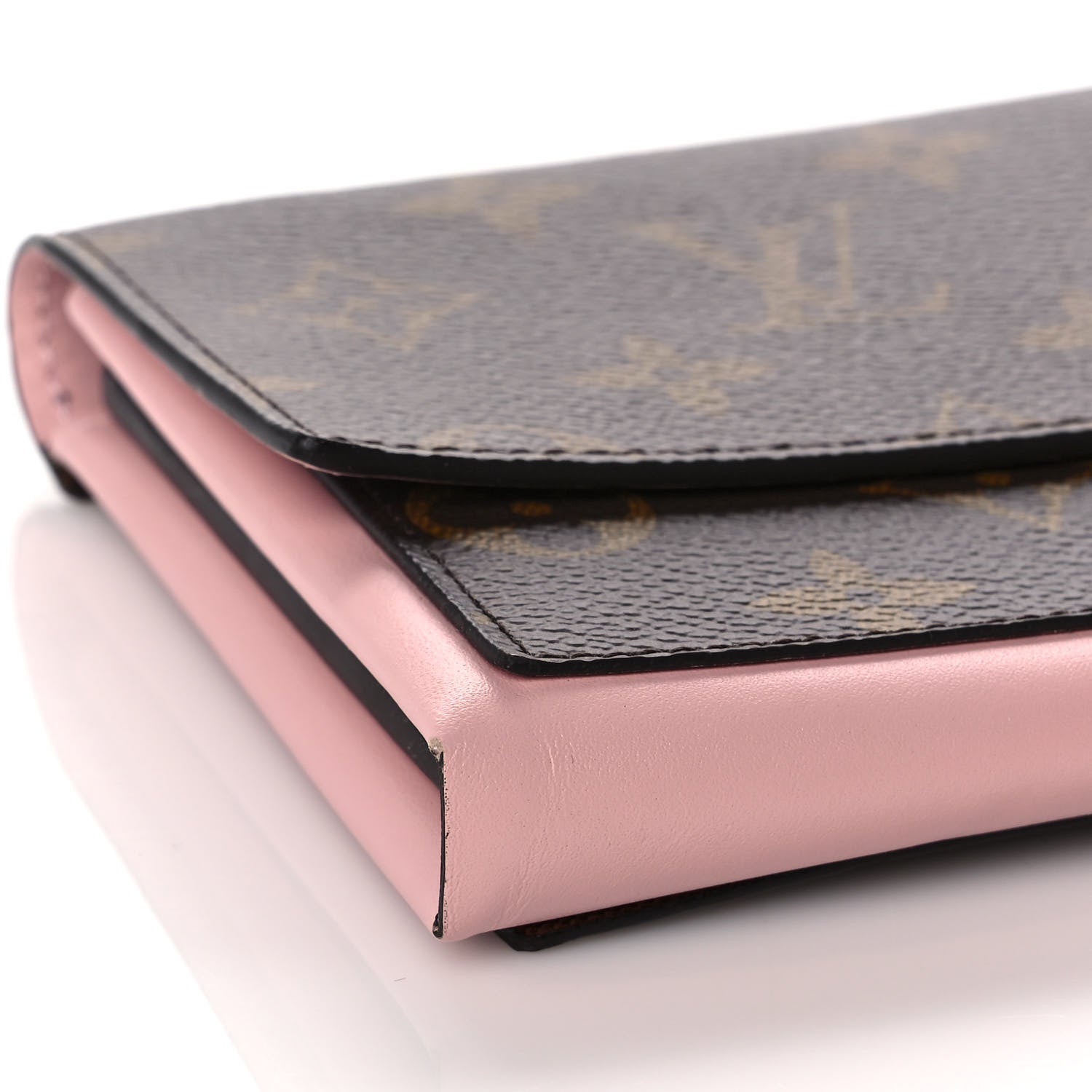Louis Vuitton Monogram Flore Wallet Rose Ballerine 7 of 8