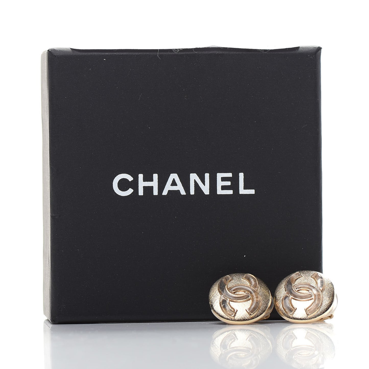 CC Clip On Earrings Gold