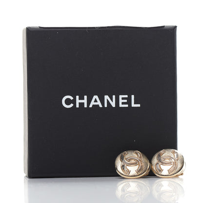 Chanel CC Clip On Earrings Gold 5 of 5