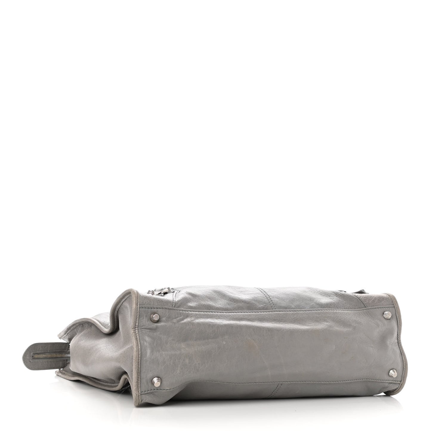 Agneau Giant 12 Silver Hardware Monday Gris Pyrite
