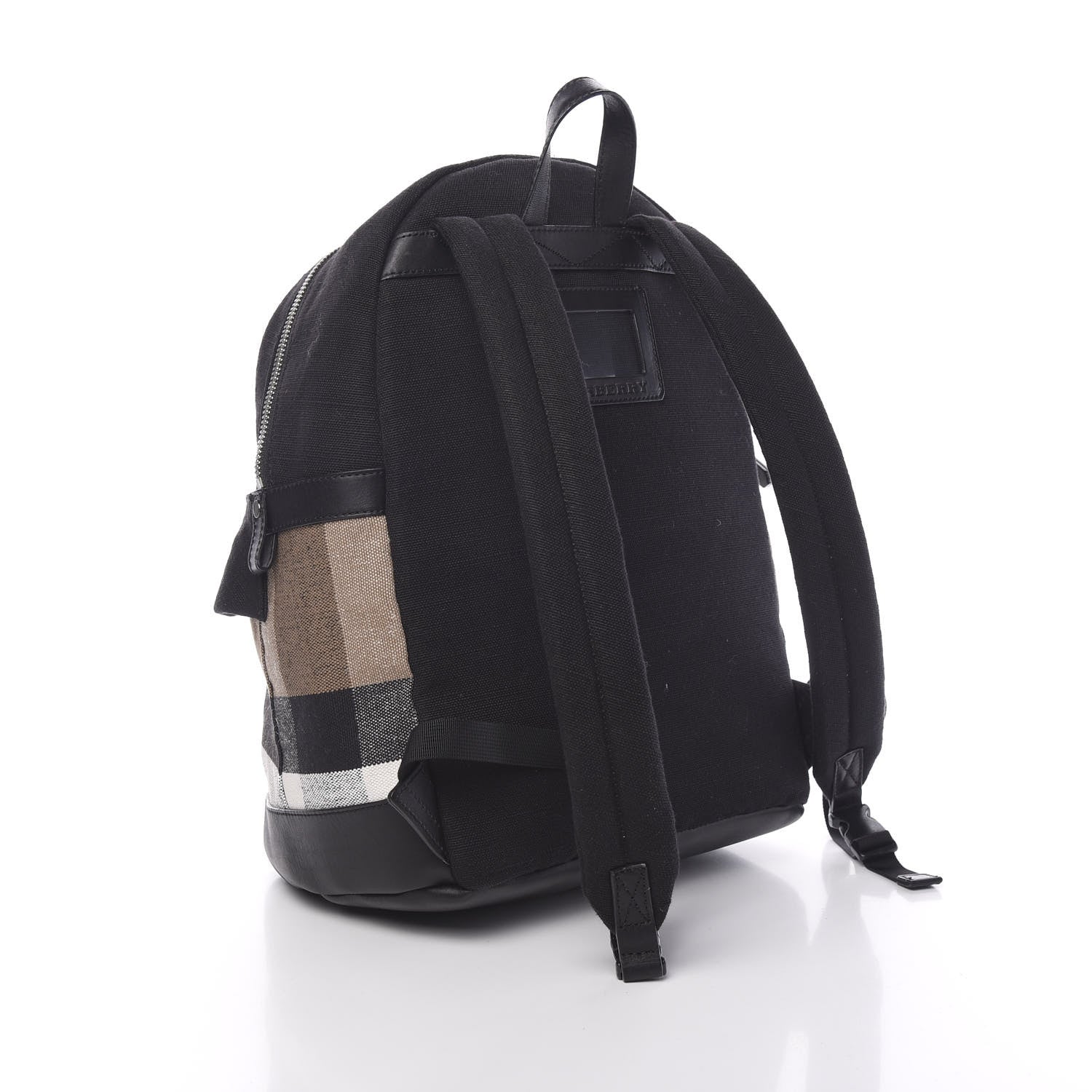 Burberry Jute Calfskin Mega Check Children's Backpack 2 of 10