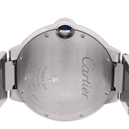 Cartier Stainless Steel 42mm Ballon Bleu De Cartier Automatic Watch 4 of 4