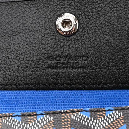 Goyard Goyardine Saint Louis Claire Voie GM Black Sky Blue 7 of 12