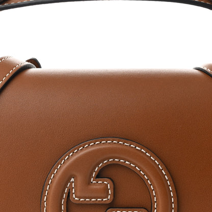 Gucci Roxy Calfskin Medium Blondie Top Handle Bag Brown 8 of 10