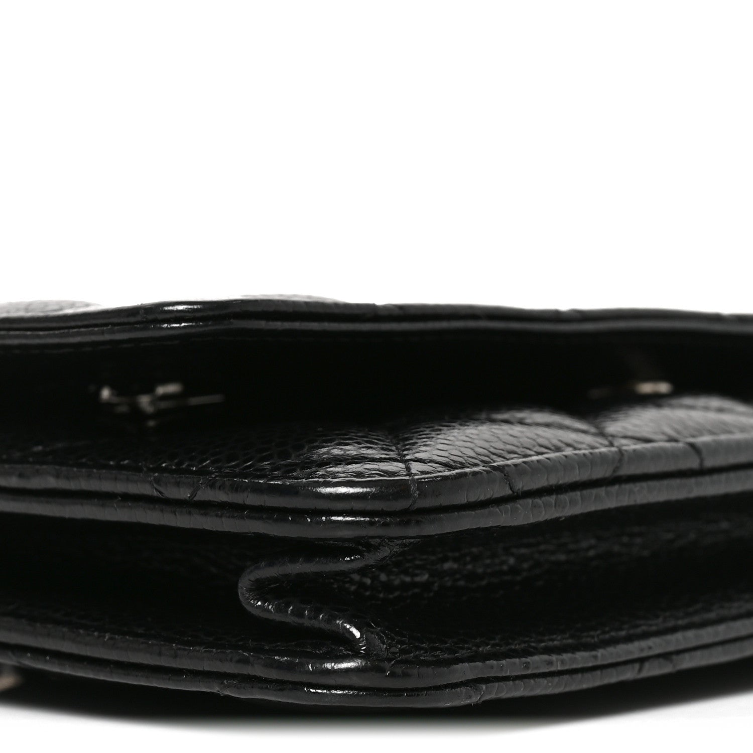 Chanel Caviar Quilted Wallet on Chain WOC Black 9 of 10