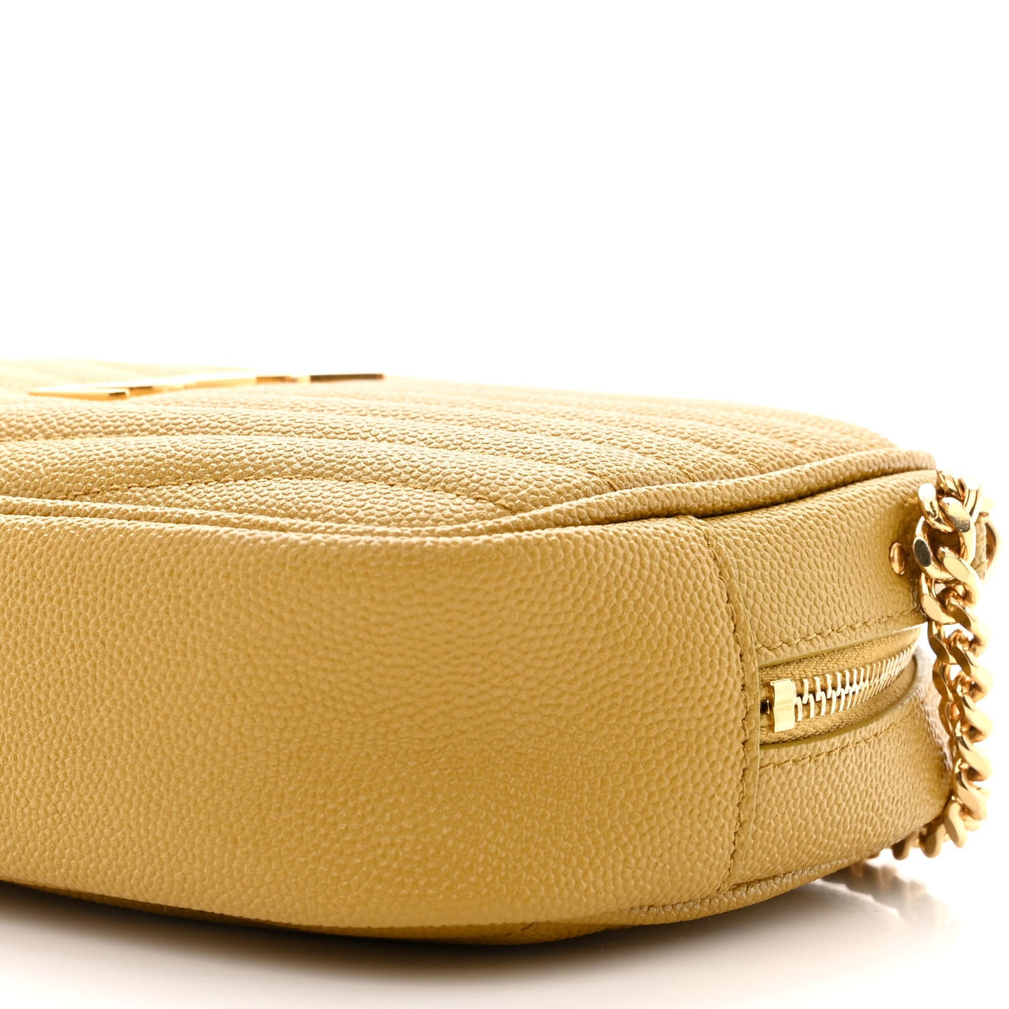 Grain De Poudre Matelasse Monogram Mini Lou Camera Bag Light Chartreuse