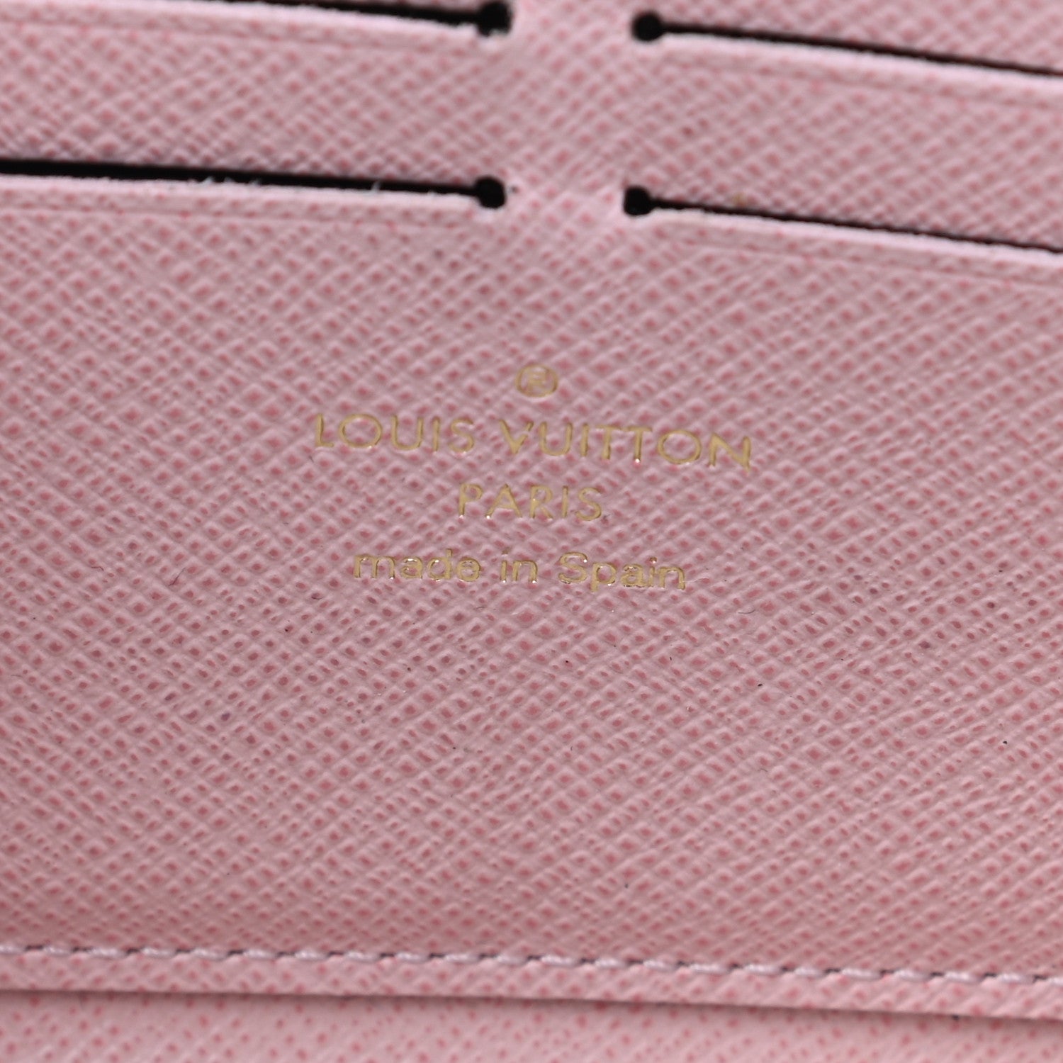 Louis Vuitton Damier Azur Clemence Wallet Rose Ballerine 8 of 11