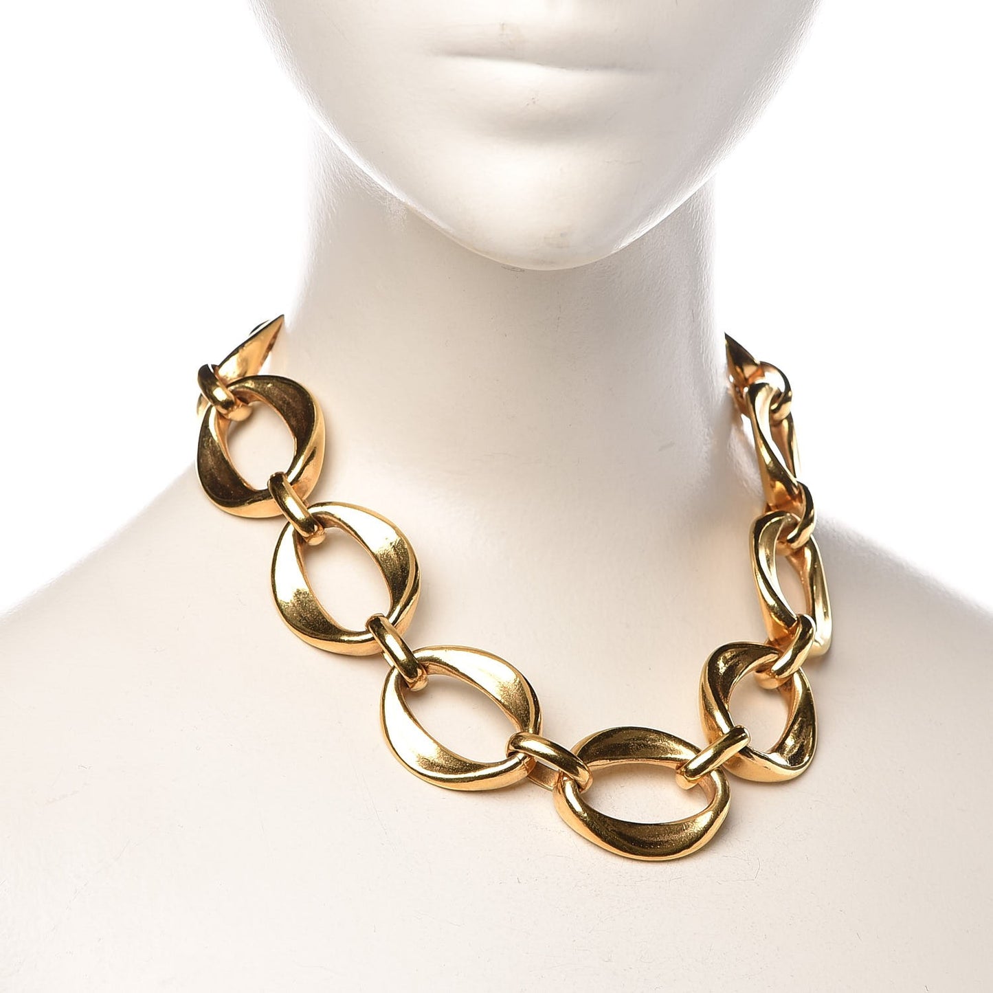 Chain Short Necklace Gold