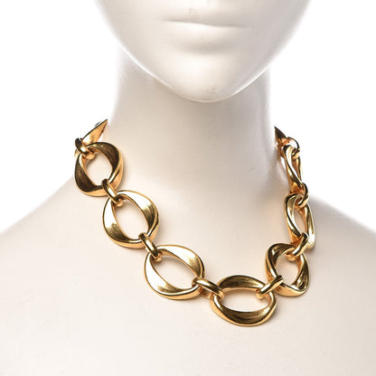 Chanel Chain Short Necklace Gold 2 of 5