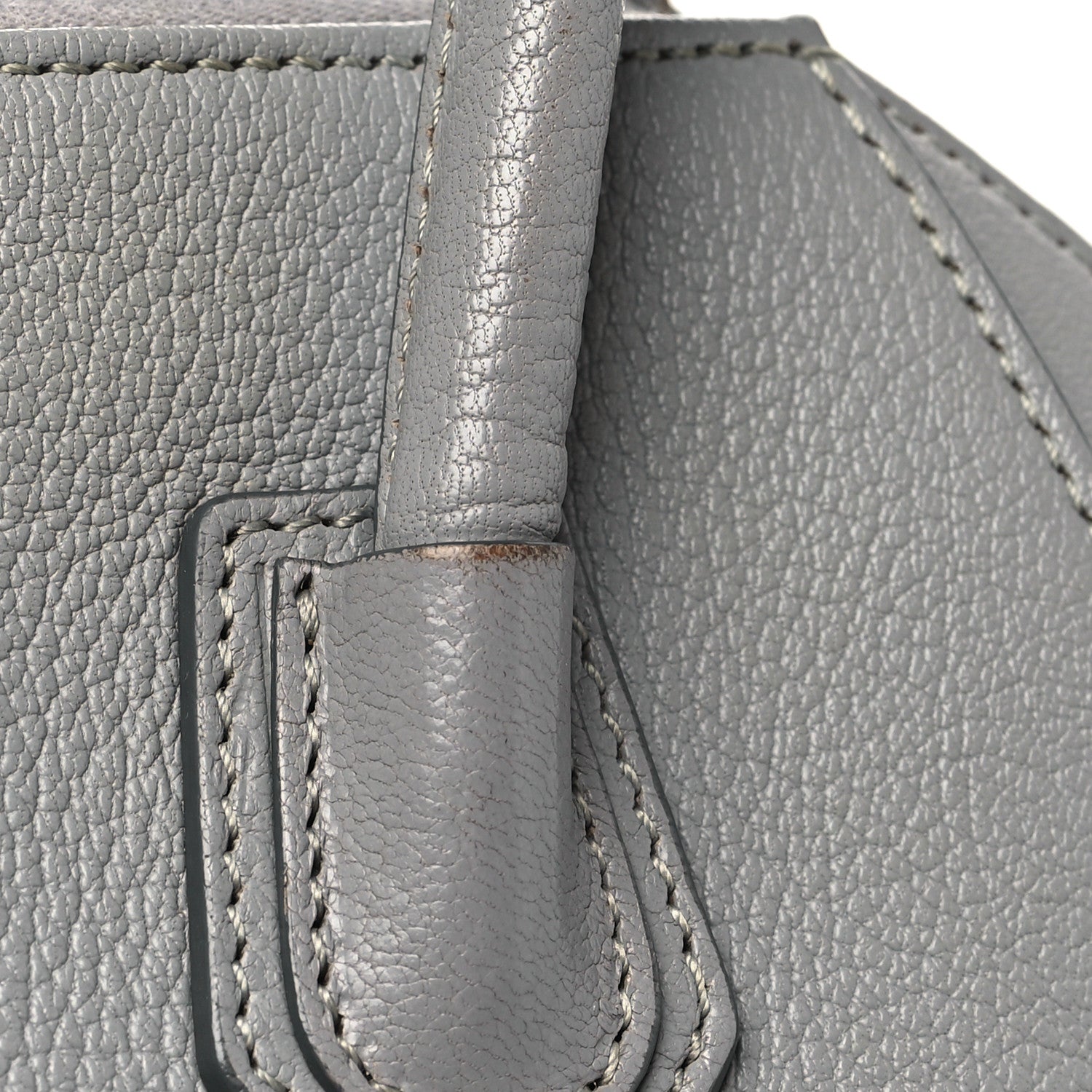 Givenchy Sugar Goatskin Mini Antigona Pearl Grey 11 of 12