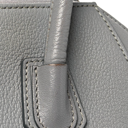 Givenchy Sugar Goatskin Mini Antigona Pearl Grey 11 of 12