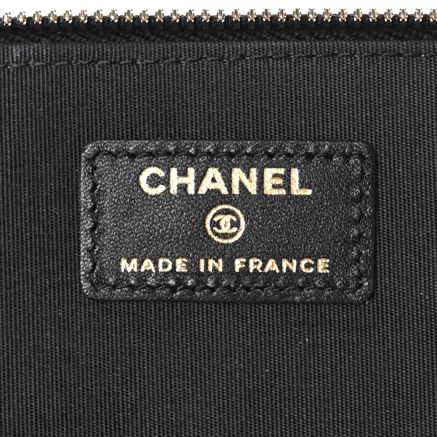 Chanel Lambskin Quilted Small Top Handle Vanity Case With Chain Black 6 of 10