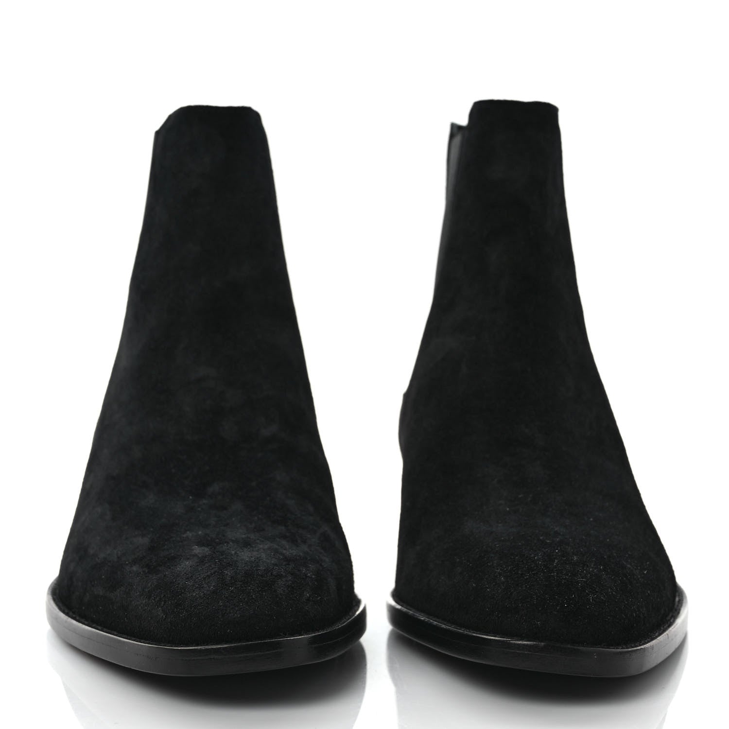 Saint Laurent Mens Suede Chelsea Boots 39 2 of 9