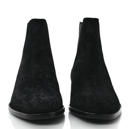 Saint Laurent Mens Suede Chelsea Boots 39 2 of 9