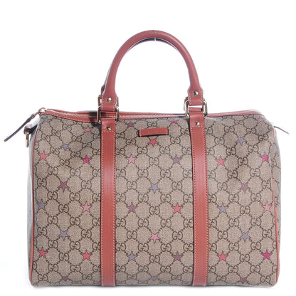 Gucci GG Supreme Stars Medium Joy Boston Pink 1 of 8