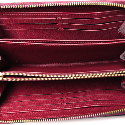 Louis Vuitton Empreinte Zippy Wallet Raisin 5 of 8