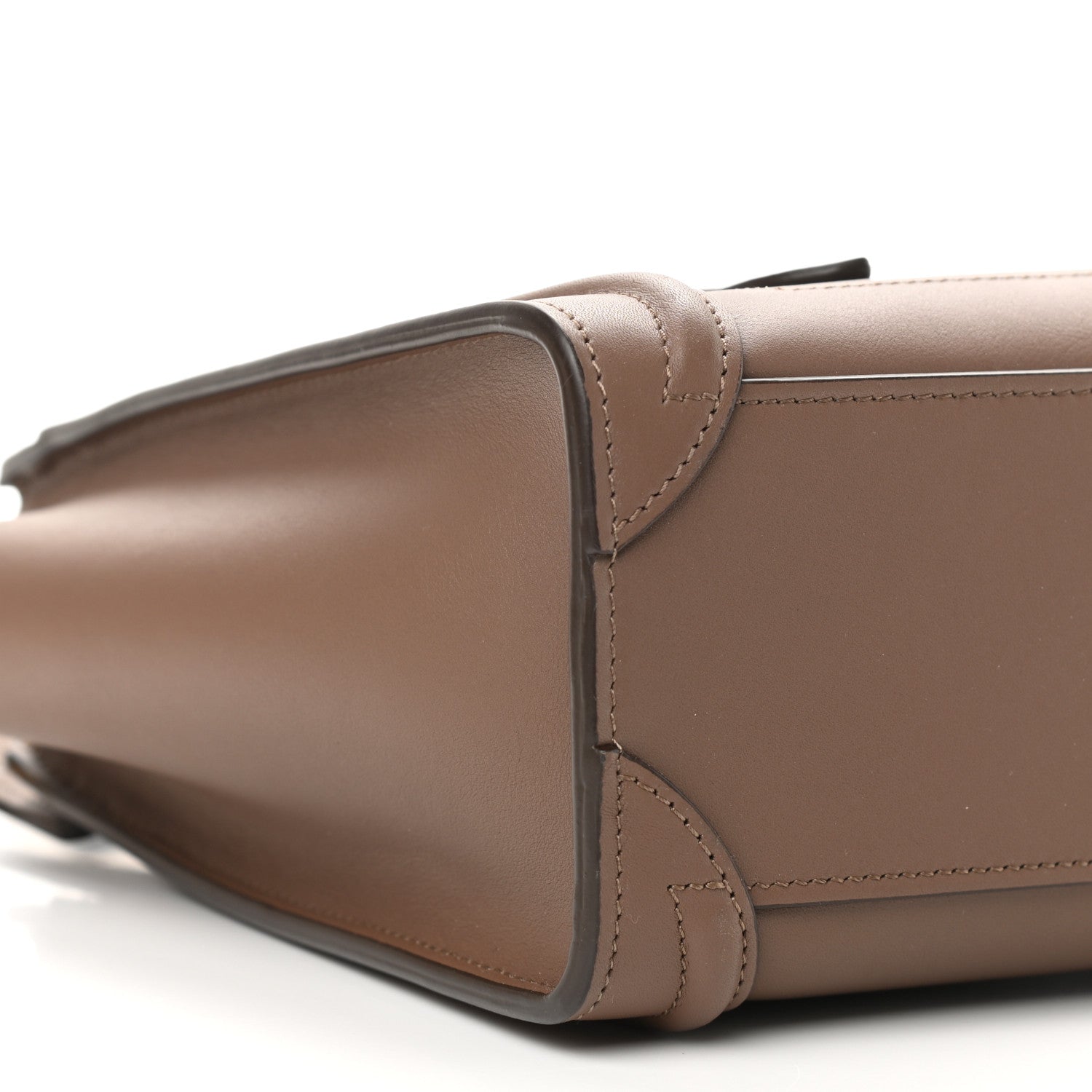 Celine Smooth Calfskin Nano Luggage Camel 9 of 10