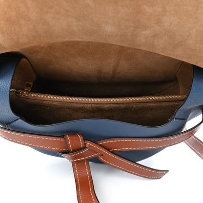 Loewe Grained Calfskin Small Gate Crossbody Bag Varsity Pecan 5 of 8