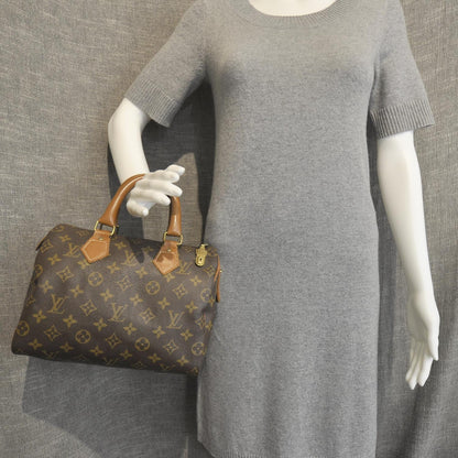Louis Vuitton Monogram French Company Speedy 25 6 of 8