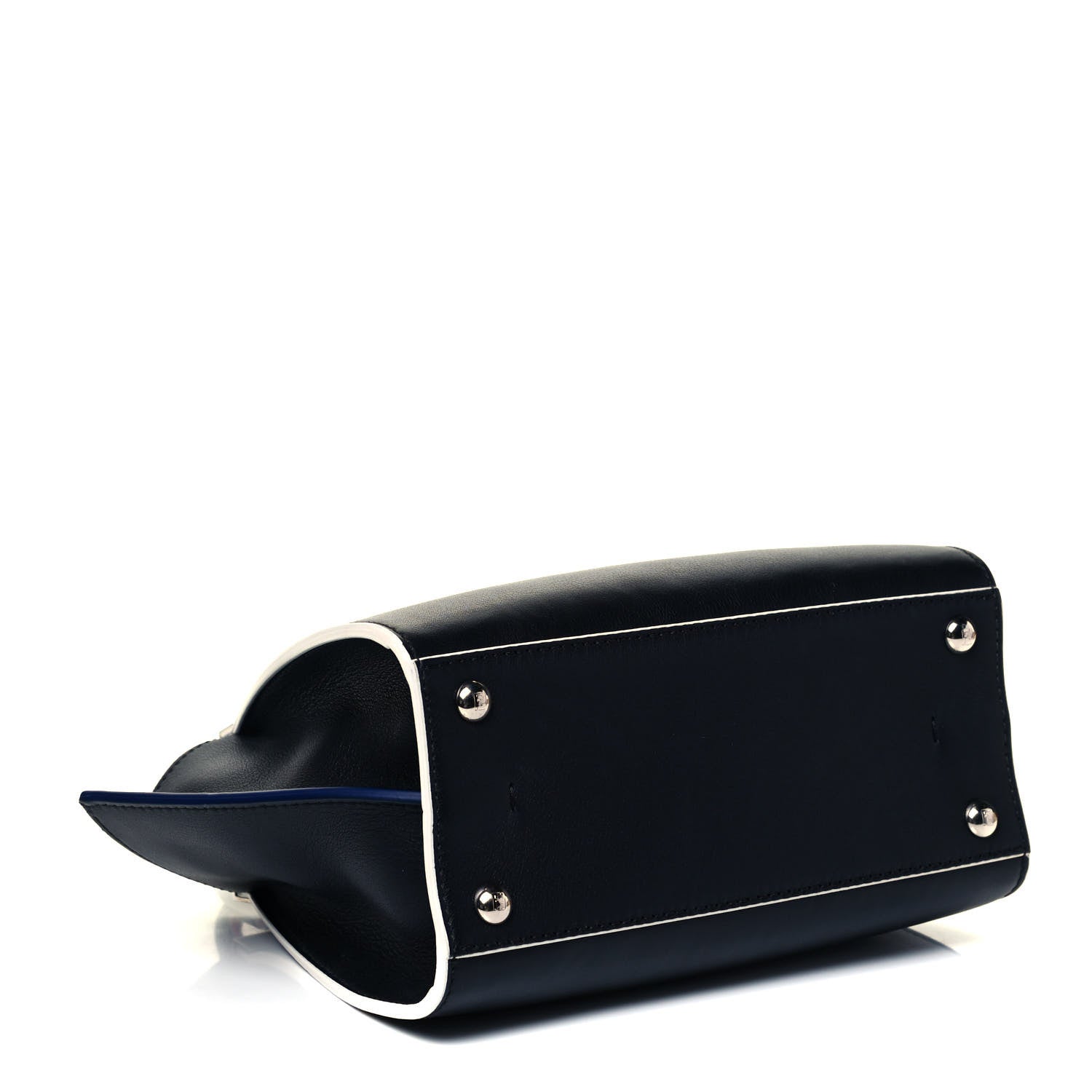 Fendi Vitello Dolce Mini 3Jours Tote Black 4 of 9