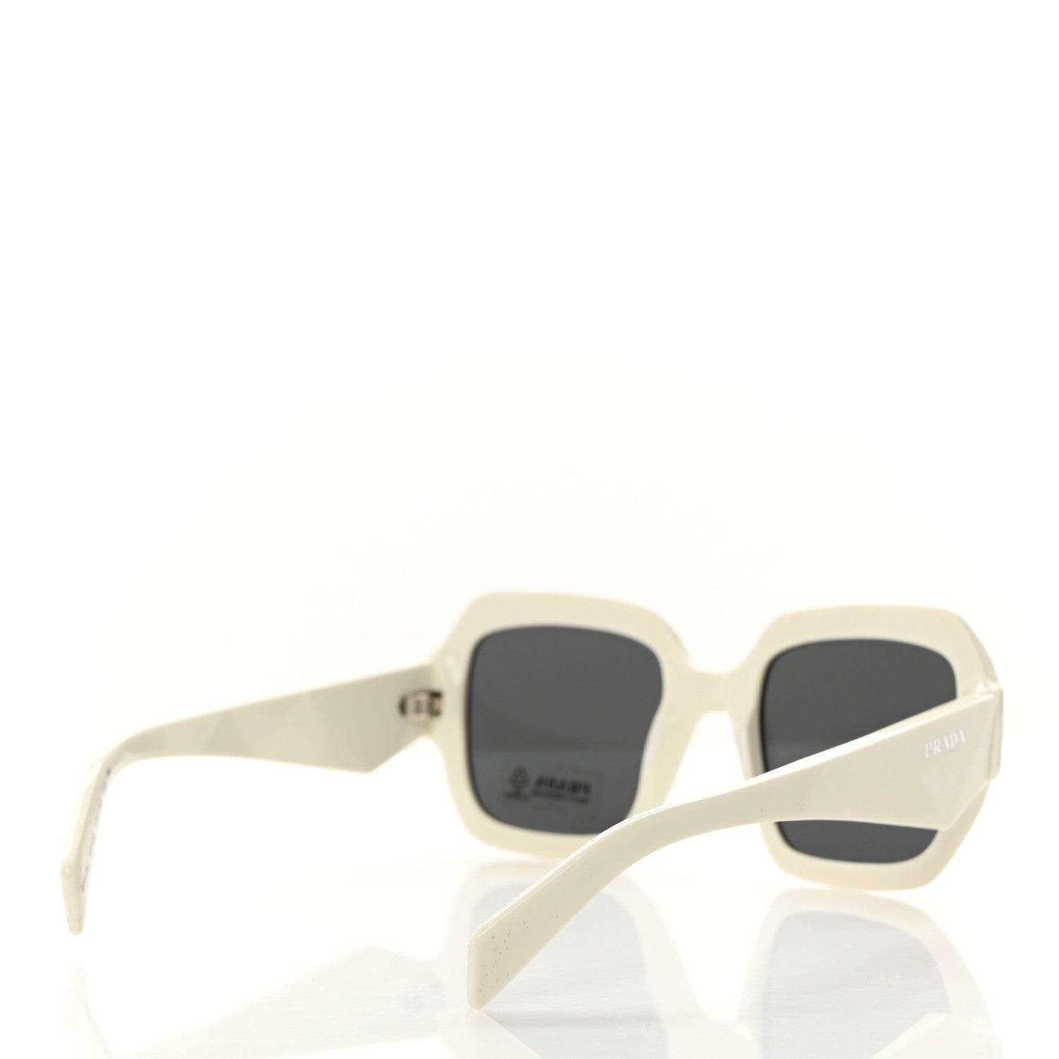 Prada Acetate Sunglasses SPR 28Z White 4 of 8