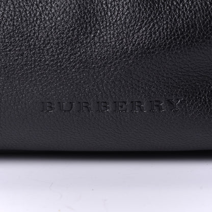 Burberry Calfskin Grommet Medium Maidstone Shoulder Bag Black 6 of 7