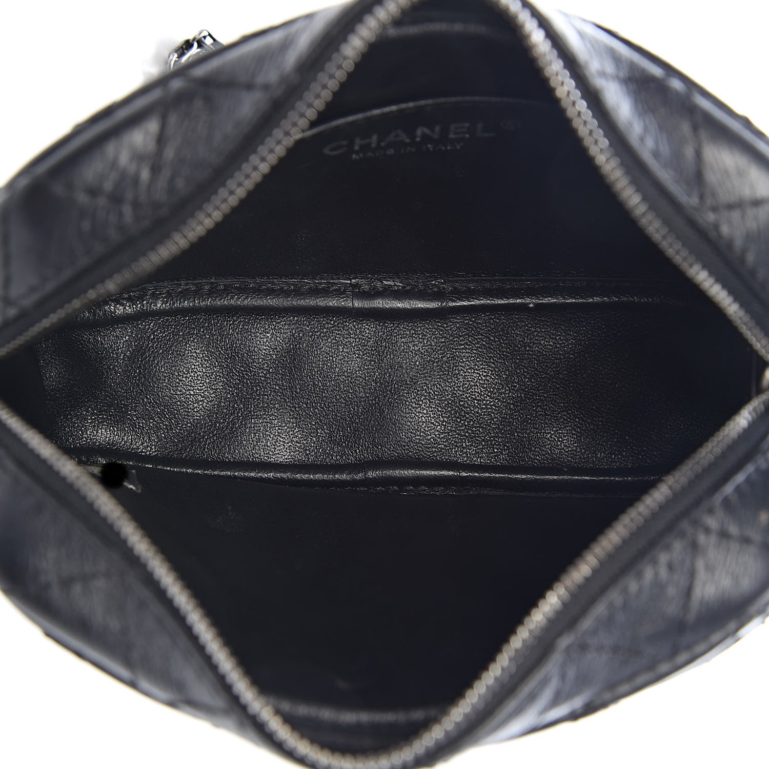 Chanel Aged Calfskin Quilted Mini Reissue Camera Case Black 5 of 12